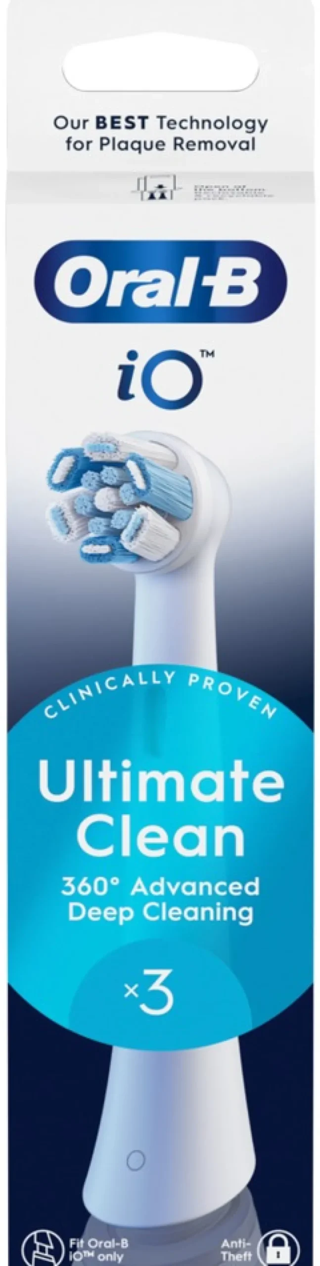 Oral-B iO Ultimate Clean vaihtoharja 3kpl