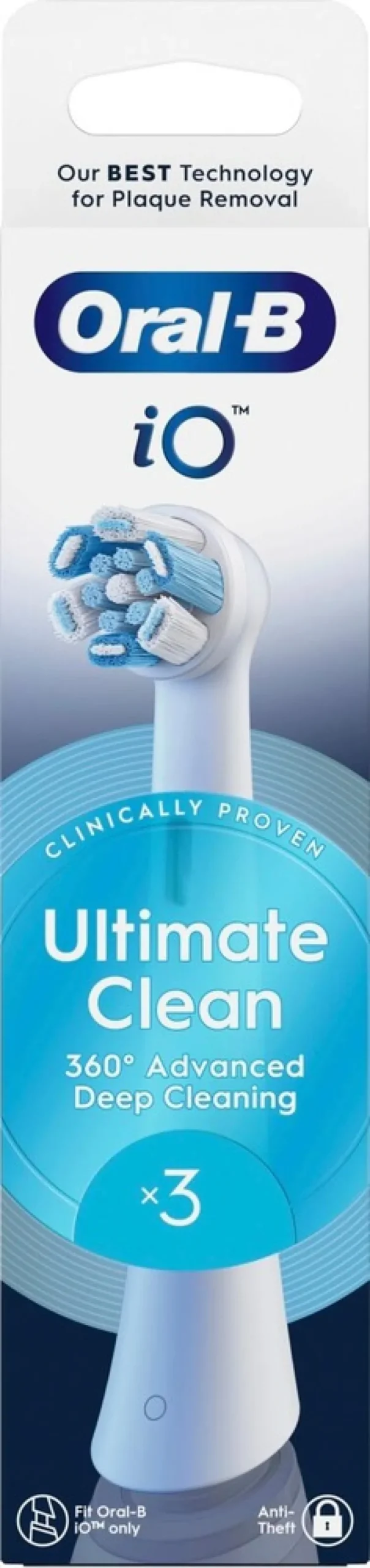 Oral-B iO Ultimate Clean vaihtoharja 3kpl