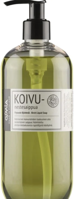 Osmia Nestesaippua Koivu 500ml