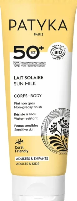 Patyka Body Sun Milk SPF50 -Aurinkosuoja vartalolle 100ml