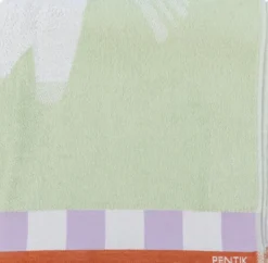 Pentik Heppa kylpypyyhe 70x140 cm vaaleanvihreä