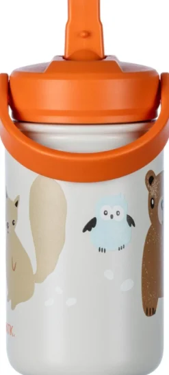 Pentik Metsänväki juomapullo 350 ml, vaaleanruskea