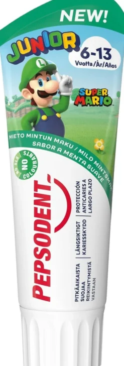 Pepsodent Junior 6-13 Mild Mint Hammastahna Lapsille 75 ML