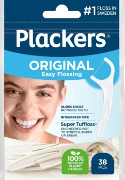 Plackers Original hammaslankain 38kpl