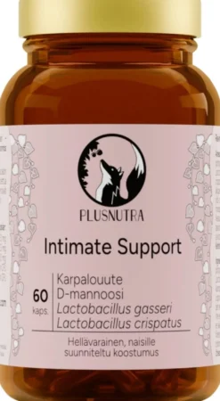 PLUSNUTRA Intimate Support Ravintolisä 60 kaps