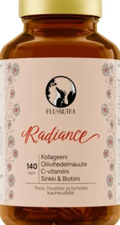 PLUSNUTRA Radiance Ravintolisä 140 kaps