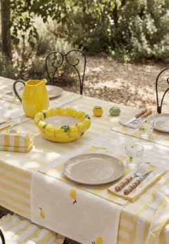 Portolino Living Limone kaitaliina keltainen