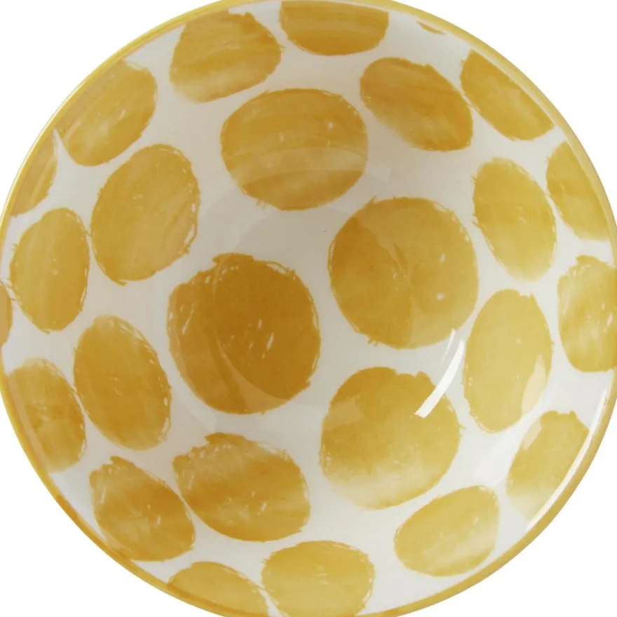 Portolino Living Positano kulho 9 cm keltainen