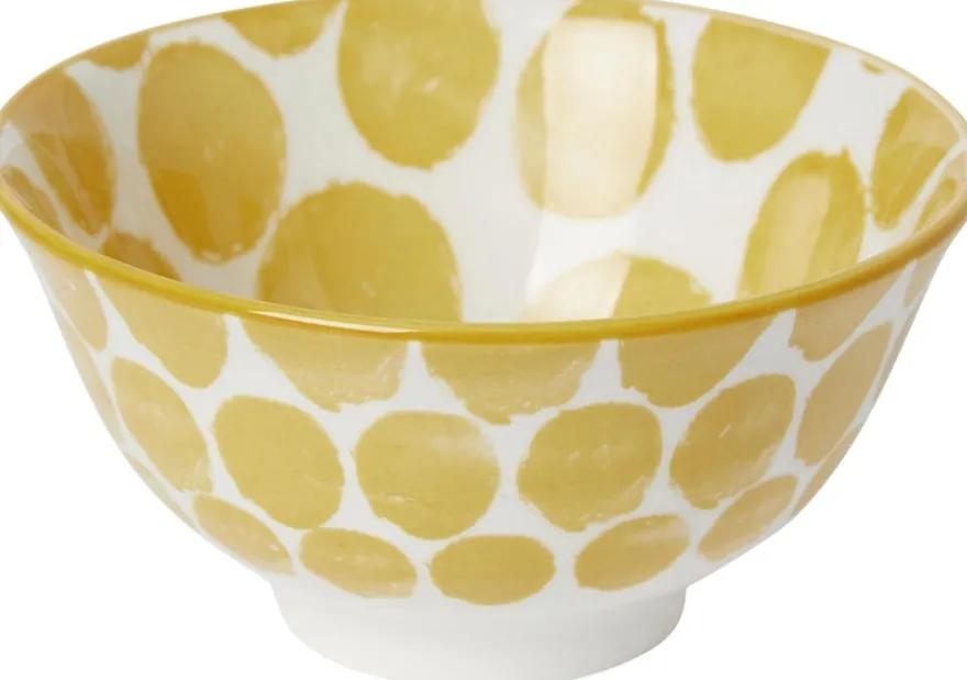 Portolino Living Positano kulho 9 cm keltainen