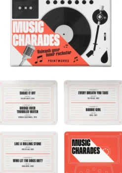 Printworks Peli Music Charades