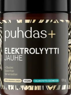 Puhdas+ Elektrolyyttijauhe sitruuna 120 g