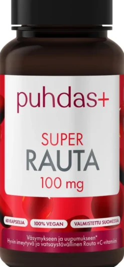 Puhdas+ Super Rauta 100 mg 60 kaps