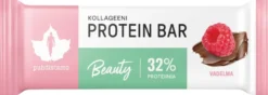 Puhdistamo Kollageeni Beauty proteiinipatukka Vadelma 30 g