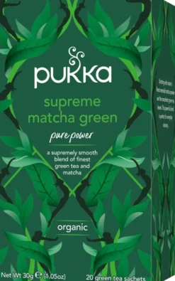Pukka 20p Vihreä tee Supreme Matcha Green luomu