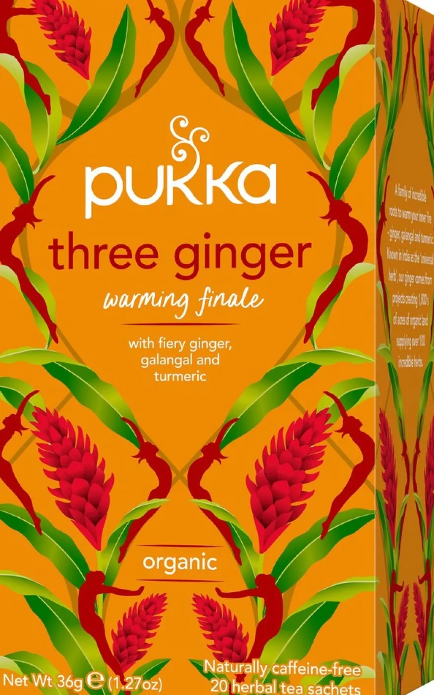 Pukka Yrttitee Three Ginger luomu 20p