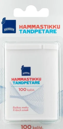 Rainbow hammastikku 100 kpl