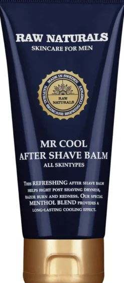 Raw Naturals Mr Cool After Shave Balm 100 ml -virkistävä partabalsami