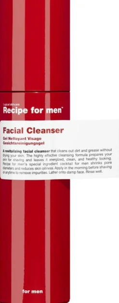 Recipe for Men Facial Cleanser kasvojenpuhdistusgeeli 100 ml