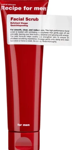 Recipe for Men Facial Scrub kuorinta-aine 125 ml