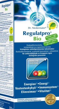 RegulatPro Bio Luomu Ravintolisä biologisten säätelyprosessien tukemiseksi 350 ml