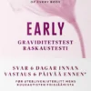 RFSU Early Varhainen Raskaustesti 1 kpl