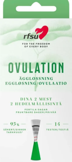 RFSU Ovulaatiotesti testitikut 14 kpl testiliuskoja