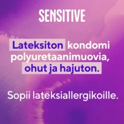 RFSU So Sensitive 6kpl superohut kehon lämpöä välittävä lateksiton kondomi