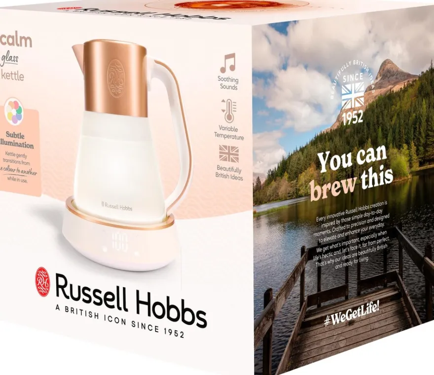 Russell Hobbs lasinen vedenkeitin Calm 27450-70