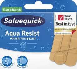 Salvequick Aqua Resist muovilaastari 22kpl