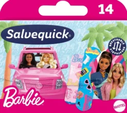 Salvequick Barbie lastenlaastari 14kpl