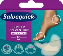 Salvequick Blister Prevention Heels & Toes rakkolaastari 10kpl