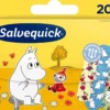 Salvequick Muumi lastenlaastari 3 kokoa 20kpl