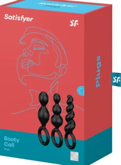 Satisfyer Booty Call anaalitappi 3 kpl