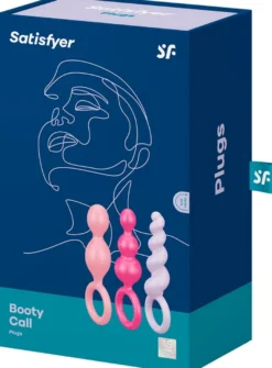Satisfyer Booty Call anaalitappi 3 kpl