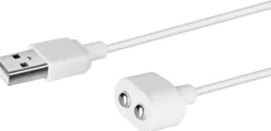 Satisfyer USB Charging Cable valkoinen