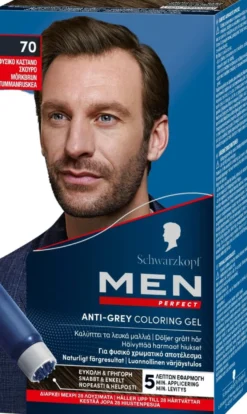 Schwarzkopf Men Perfect 70 Tummanruskea hiusväri