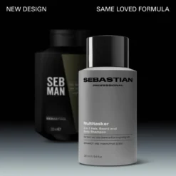 Sebastian Professional Multitasker for Men 3-in-1 Hair, Beard and Body Shampoo 280ml