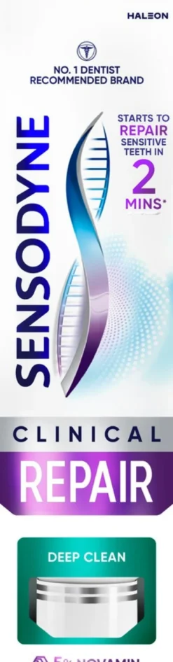 Sensodyne Clinical Repair Deep Clean hammastahna 75ml