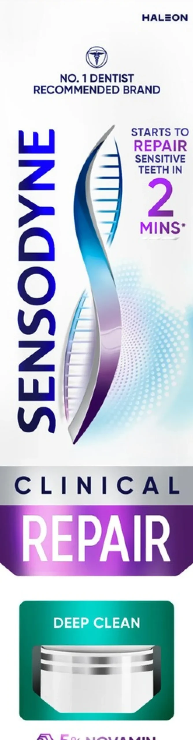 Sensodyne Clinical Repair Deep Clean hammastahna 75ml