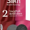 Silk'n hiomalevyt VacuPedi medium ja coarse 2 kpl