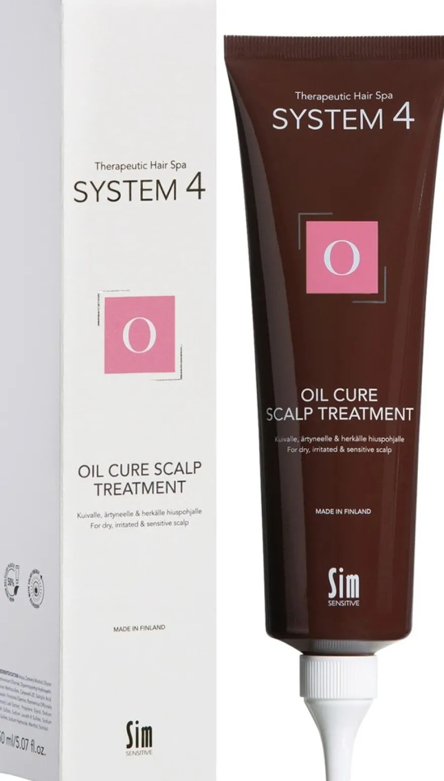 Sim Sensitive System4, O Oil Cure Scalp Treatment hiuspohjan hoitonaamio 150 ml