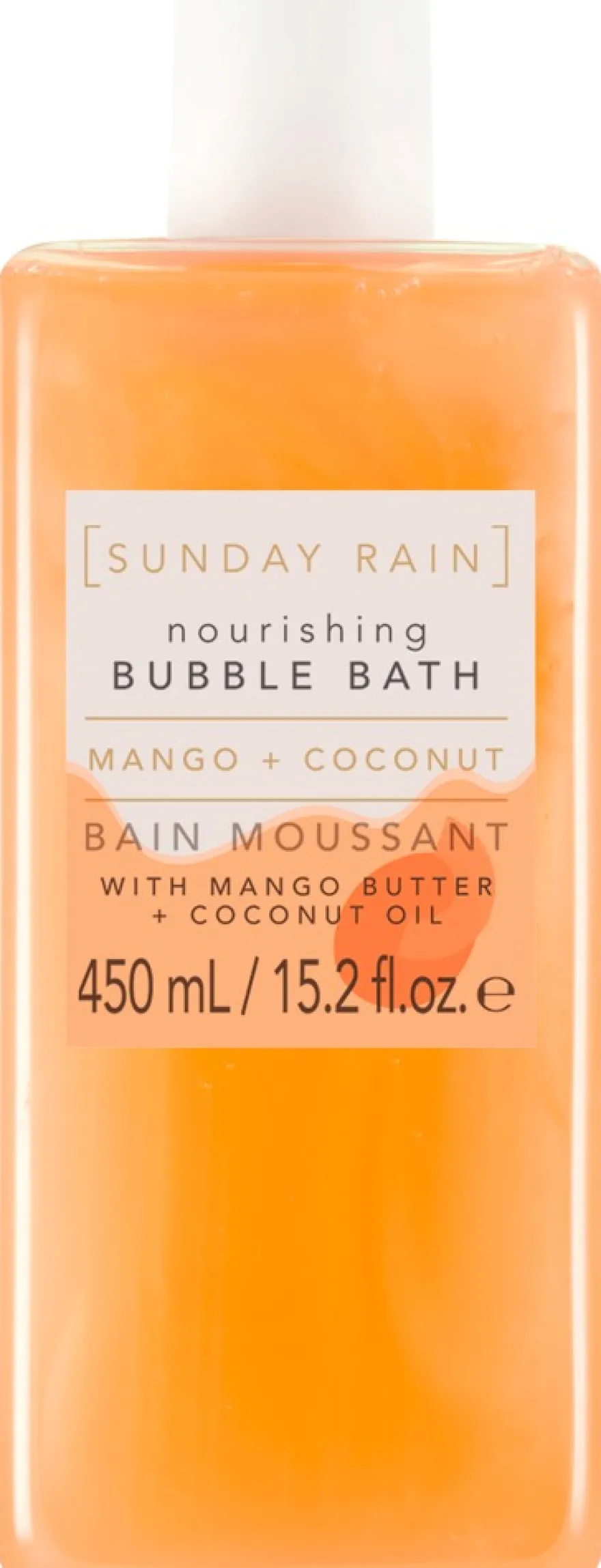 Sunday Rain Mango Bubble Bath kylpyvaahto 450 ml