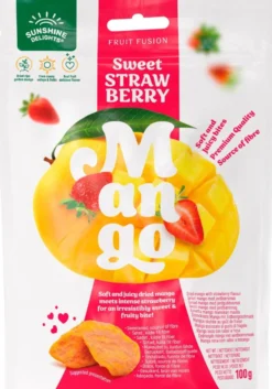 Sunshine Delights Fruit Fusion Sweet Strawberry Mango 100g