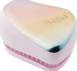 Tangle Teezer Compact Pearlescent Chrome -matkakokoinen selvitysharja