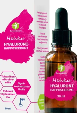 Terveyskaista Hehku Hyaluronihapposeerumi 30ml