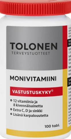 Tolonen Monivitamiini Vastustuskyky 100 tabl.