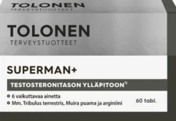 Tolonen Superman+ 60tabl
