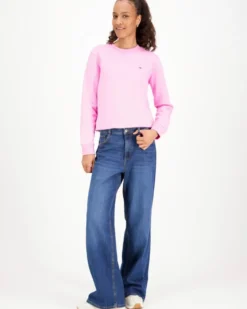 Tommy Jeans Reg Flag Crew college