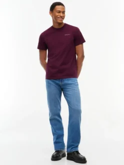 Tommy Jeans T-paita Slim Linear Chest