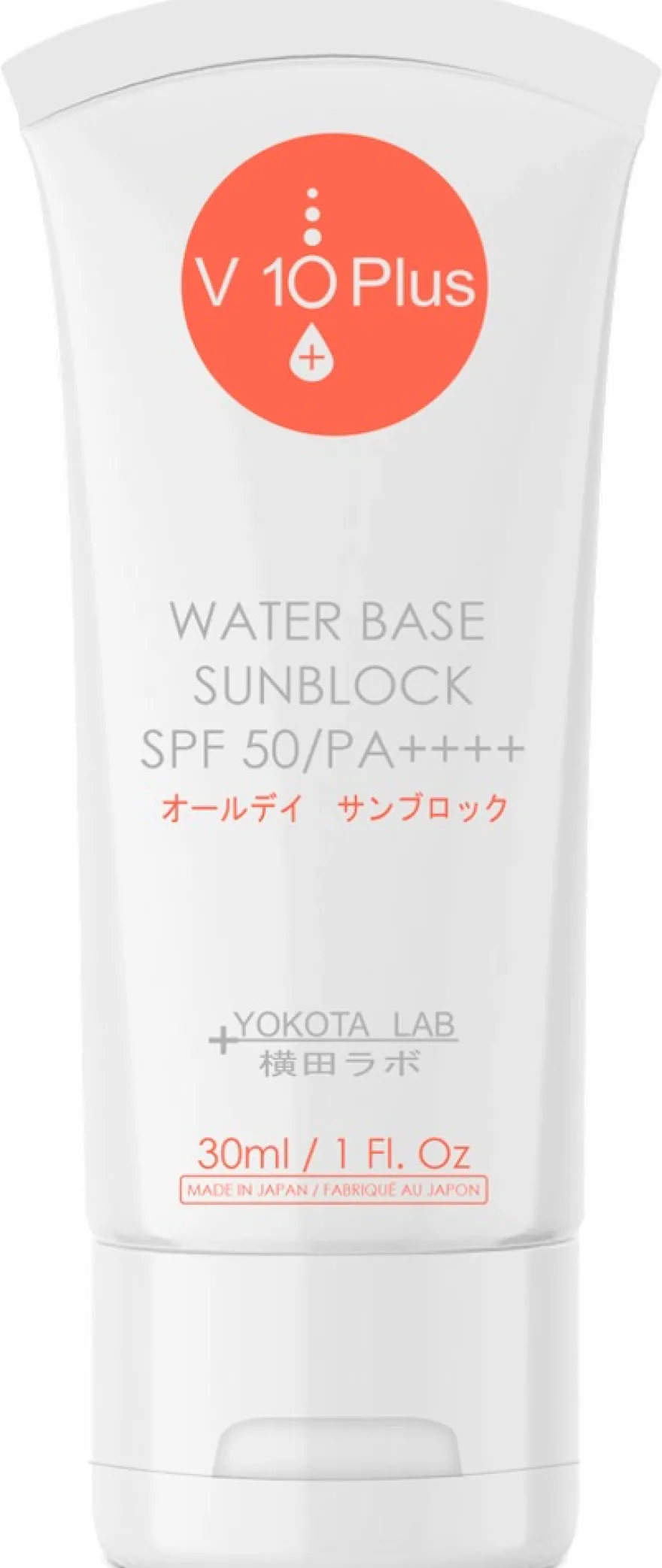 V10 Plus Sun Block SPF 50/PA++++ fysikaalinen aurinkosuoja 30 ml